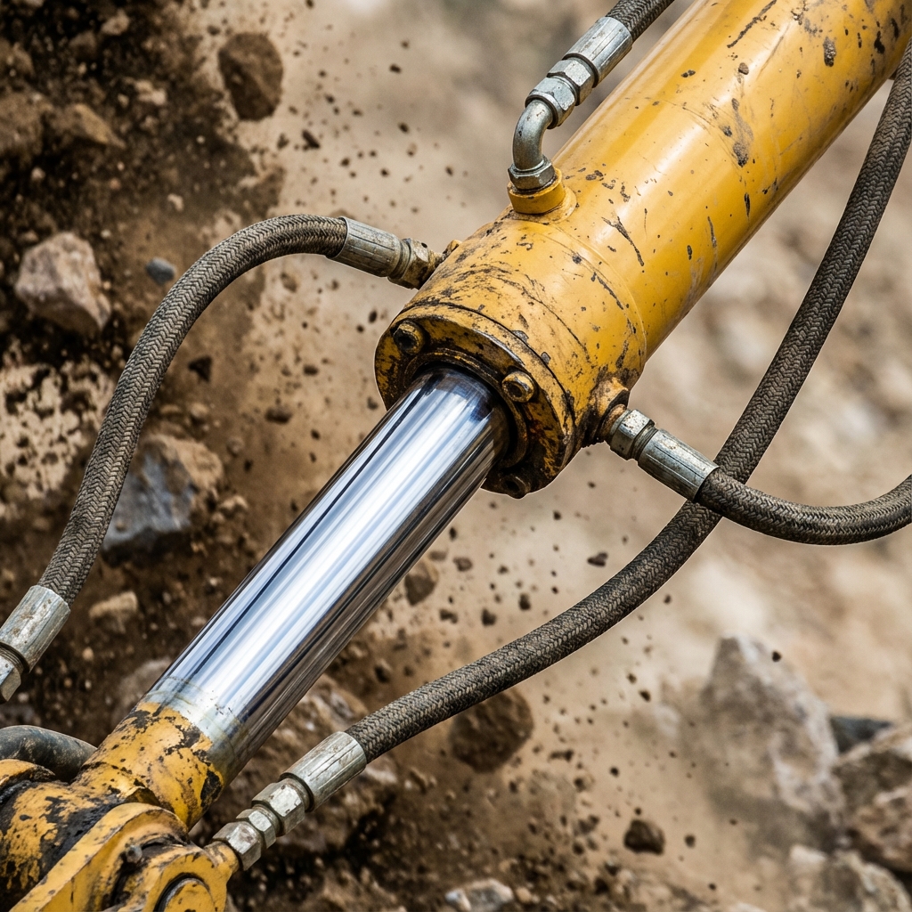 Hydraulic functions of excavators: power and precision in motion